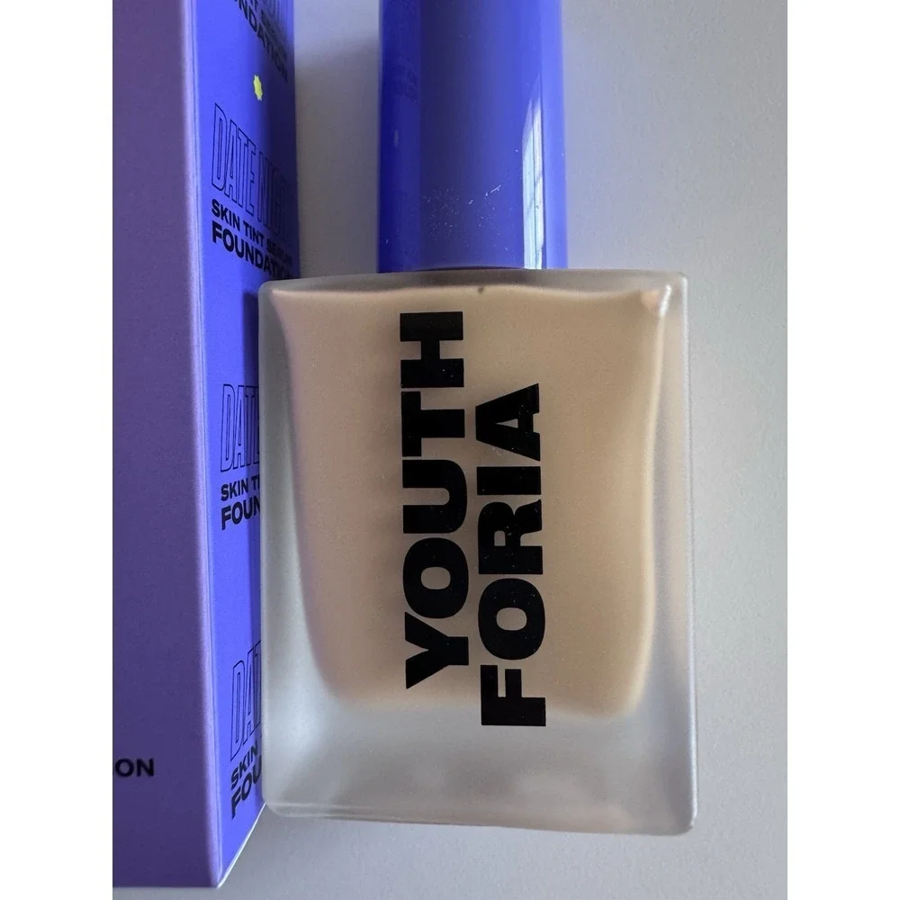 Youth Foria Skin Tint Serum Foundation Shade 260 Light Medium Neutral $48 Nib
